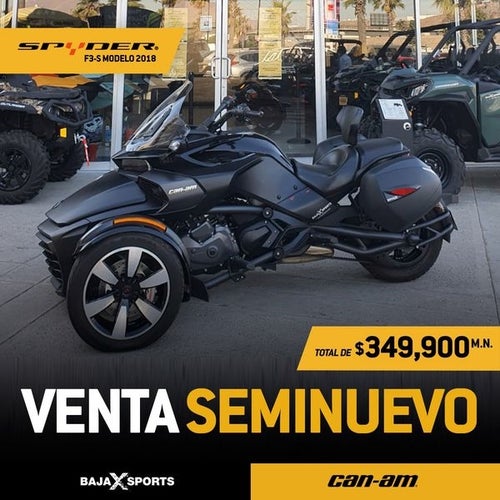 2018 BRP Can-Am Spyder F3 Spyder F3