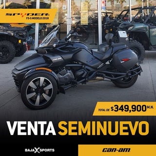 2018 BRP Can-Am Spyder F3 Spyder F3